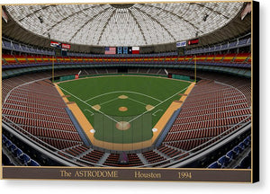 The Astrodome 1994 - Canvas Print