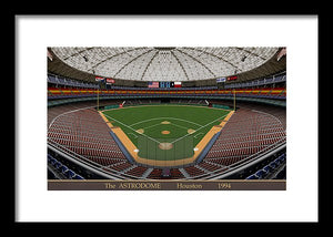 The Astrodome 1994 - Framed Print