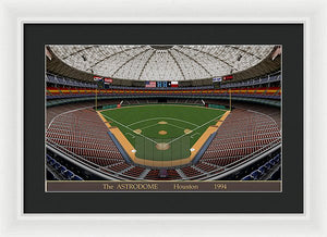 The Astrodome 1994 - Framed Print