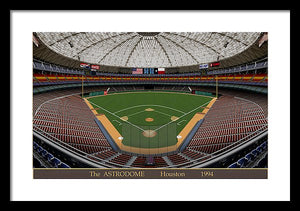 The Astrodome 1994 - Framed Print