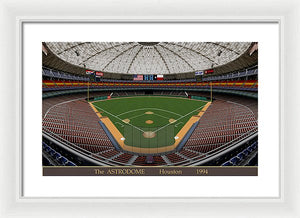 The Astrodome 1994 - Framed Print