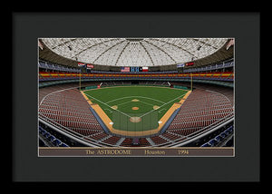 The Astrodome 1994 - Framed Print