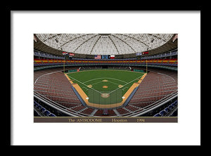 The Astrodome 1994 - Framed Print