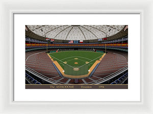 The Astrodome 1994 - Framed Print