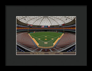 The Astrodome 1994 - Framed Print