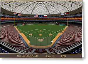 The Astrodome 1994 - Greeting Card