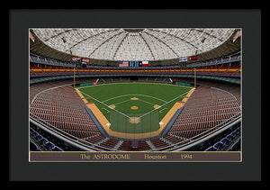 The Astrodome 1994 - Framed Print