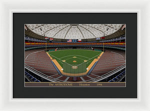 The Astrodome 1994 - Framed Print