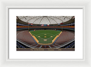 The Astrodome 1994 - Framed Print