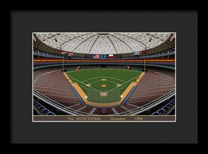 The Astrodome 1994 - Framed Print