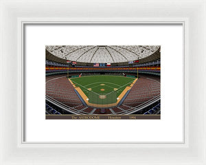 The Astrodome 1994 - Framed Print