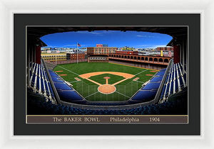 The Baker Bowl 1904 - Framed Print