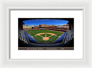 The Baker Bowl 1904 - Framed Print