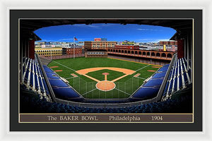 The Baker Bowl 1904 - Framed Print