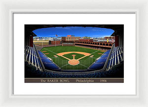 The Baker Bowl 1904 - Framed Print