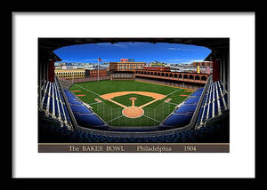 The Baker Bowl 1904 - Framed Print