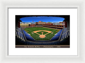 The Baker Bowl 1904 - Framed Print