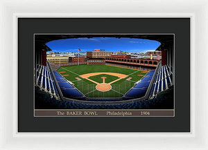 The Baker Bowl 1904 - Framed Print