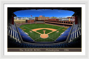 The Baker Bowl 1904 - Framed Print