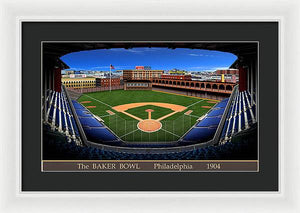 The Baker Bowl 1904 - Framed Print