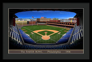 The Baker Bowl 1904 - Framed Print