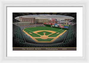 The Baker Bowl 1915 - Framed Print