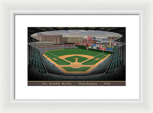 The Baker Bowl 1915 - Framed Print