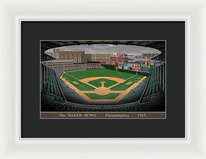 The Baker Bowl 1915 - Framed Print