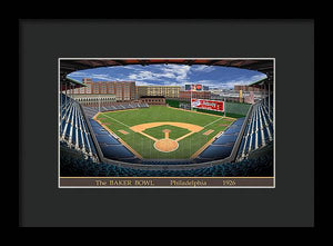 The Baker Bowl 1927 - Framed Print