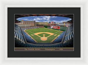 The Baker Bowl 1927 - Framed Print