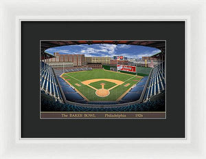 The Baker Bowl 1927 - Framed Print