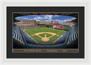 The Baker Bowl 1927 - Framed Print