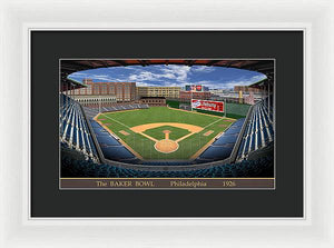 The Baker Bowl 1927 - Framed Print