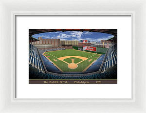 The Baker Bowl 1927 - Framed Print