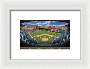 The Baker Bowl 1927 - Framed Print