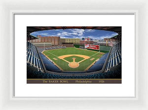 The Baker Bowl 1927 - Framed Print