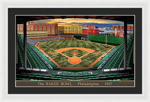 The Baker Bowl 1936 - Framed Print