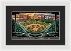 The Baker Bowl 1936 - Framed Print