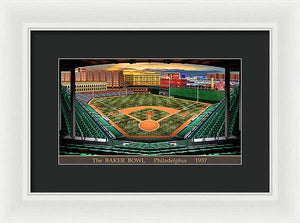 The Baker Bowl 1936 - Framed Print