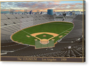 The Coliseum 1959 - Canvas Print