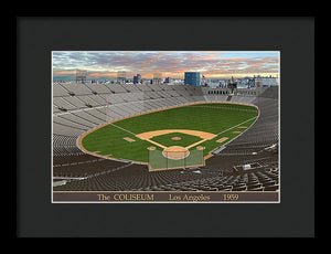 The Coliseum 1959 - Framed Print