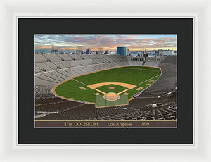 The Coliseum 1959 - Framed Print