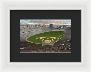 The Coliseum 1959 - Framed Print