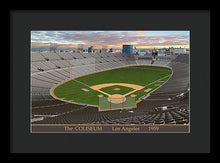 Load image into Gallery viewer, The Coliseum 1959 - Framed Print
