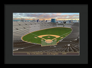 The Coliseum 1959 - Framed Print