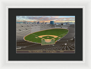 The Coliseum 1959 - Framed Print