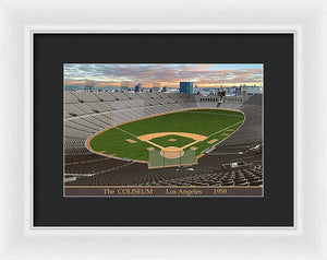 The Coliseum 1959 - Framed Print