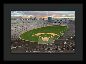 The Coliseum 1959 - Framed Print