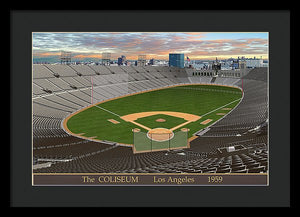 The Coliseum 1959 - Framed Print