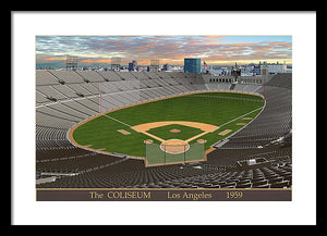 The Coliseum 1959 - Framed Print